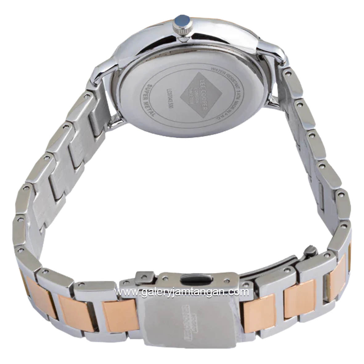LEE COOPER LC07043.530 Silver Rosegold Stainless Steel