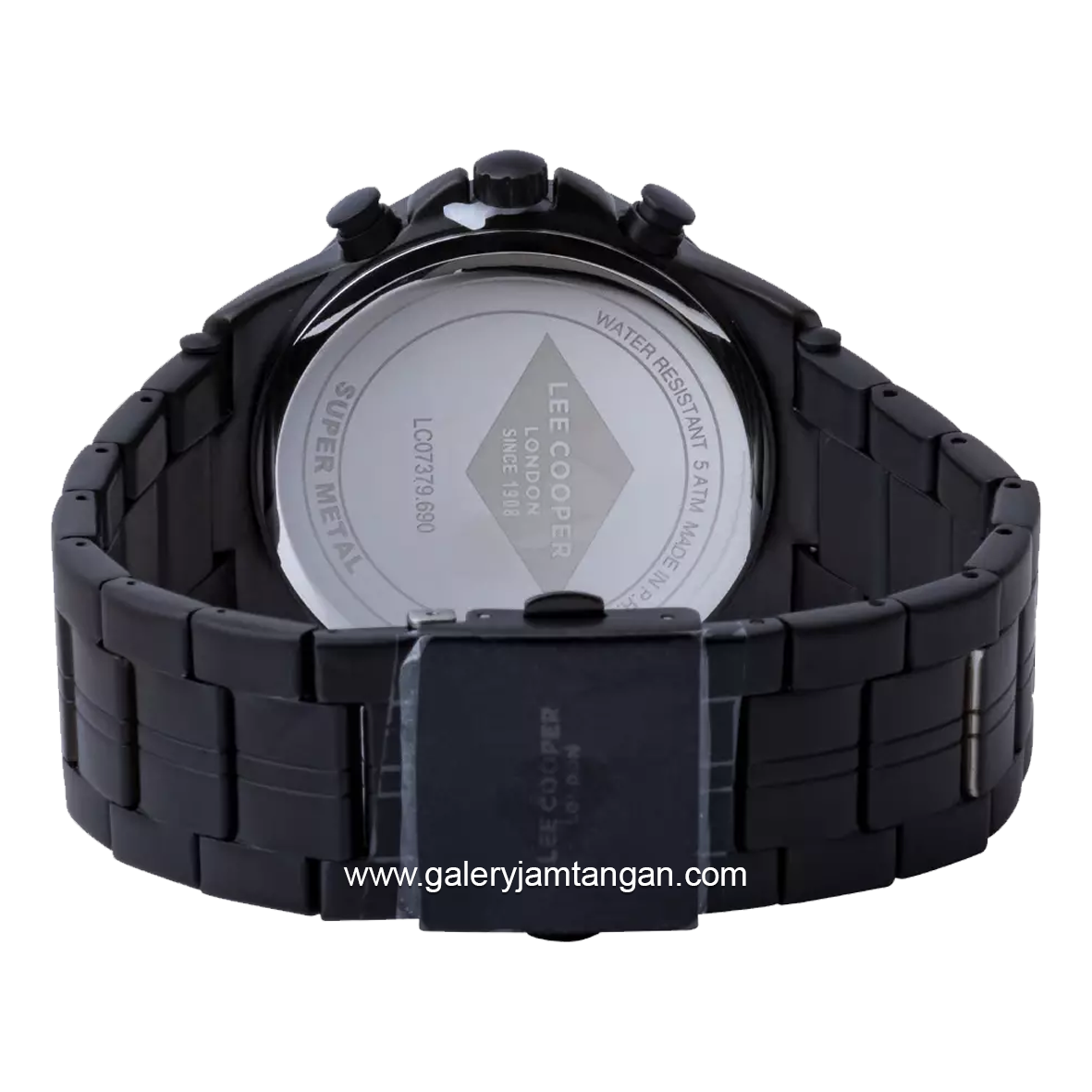 LEE COOPER LC07379.690 Full Black Stainless Steel