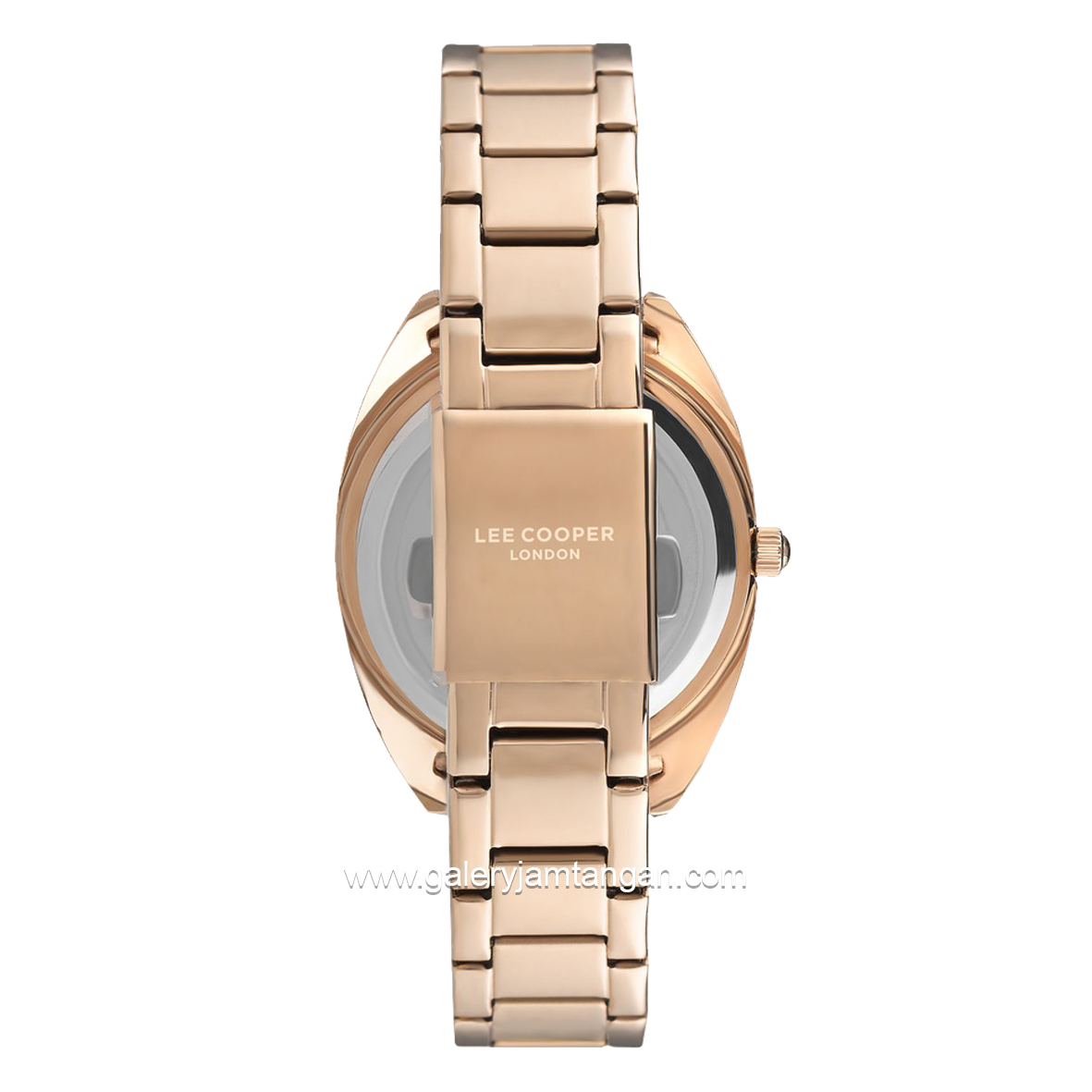 LEE COOPER LC07408.460 Rosegold Dial Brown Stainless Steel