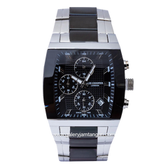 LEE COOPER LC07422.350 Black Silver Stainless Steel