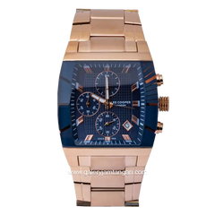 LEE COOPER LC07422.490 Rosegold Dial Blue Stainless Steel