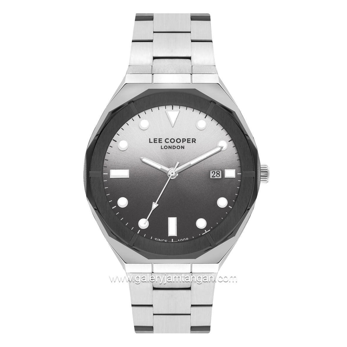 LEE COOPER LC07577.350 Silver Dial Stainless Steel