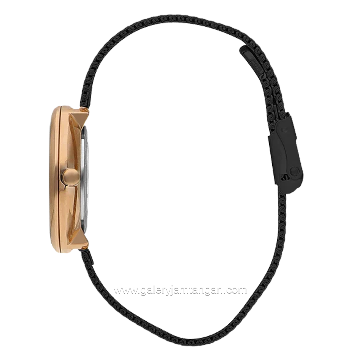 LEE COOPER LC07601.450 Black Rosegold Stainless Steel