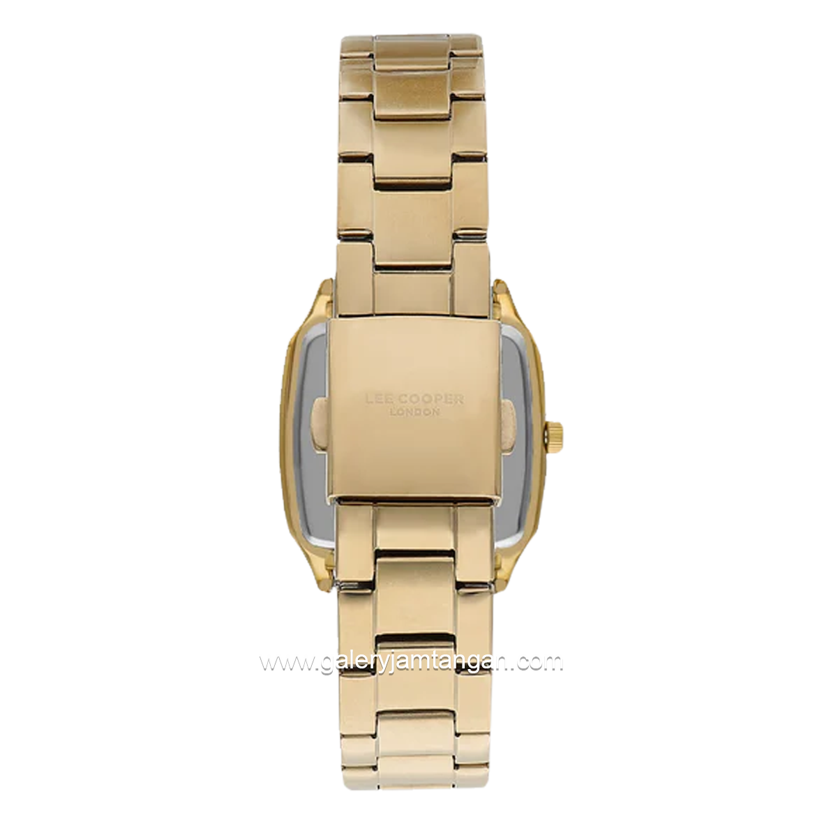 LEE COOPER LC07612.130 Gold Dial White Stainless Steel