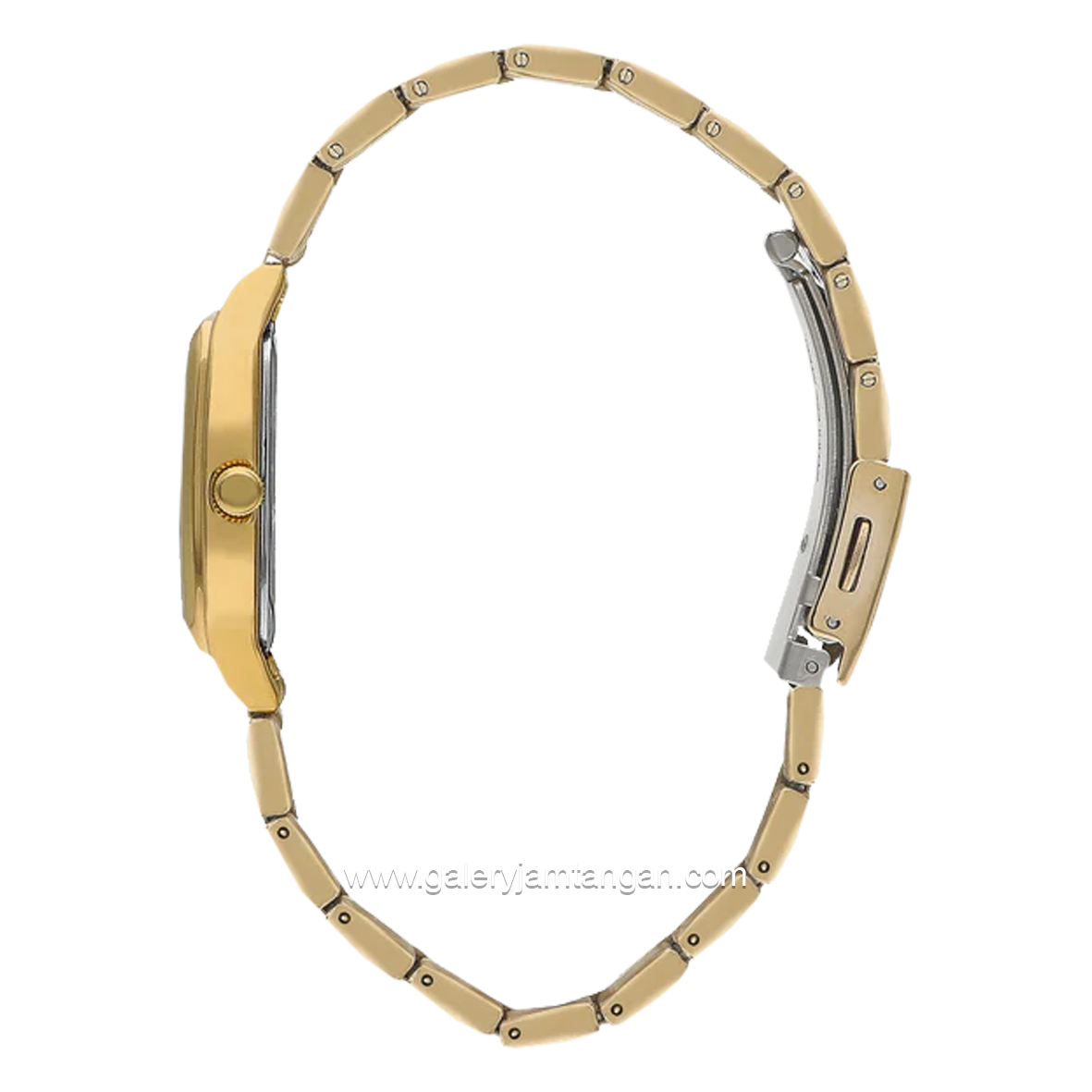 LEE COOPER LC07612.130 Gold Dial White Stainless Steel
