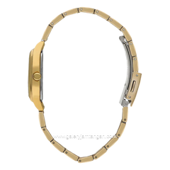 LEE COOPER LC07612.130 Gold Dial White Stainless Steel