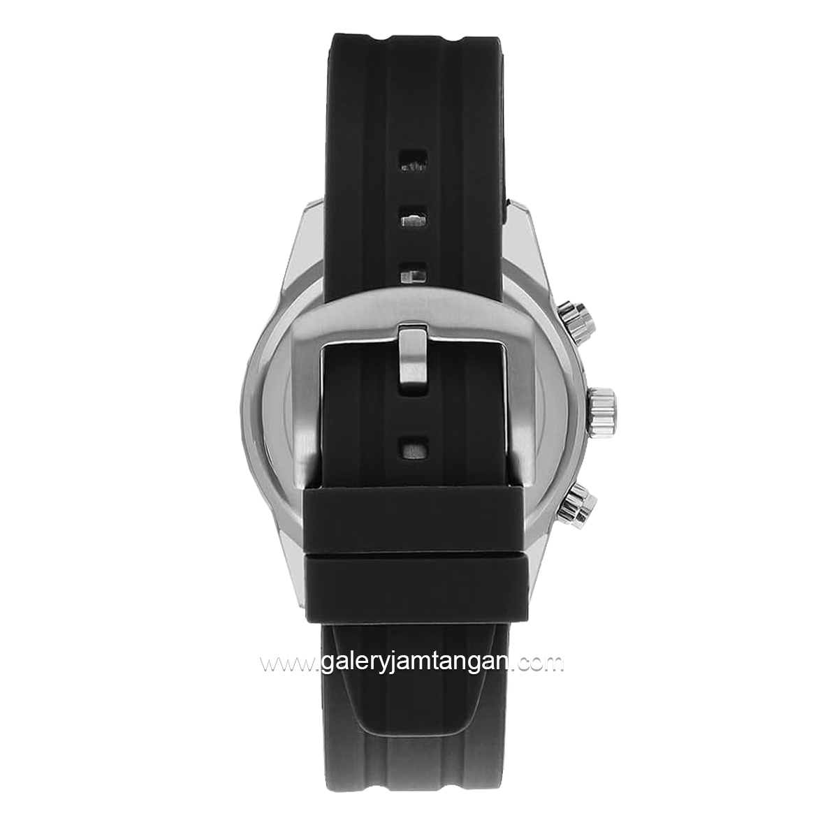 LEE COOPER LC07628.351 Movement Watch Black Silicone Strap