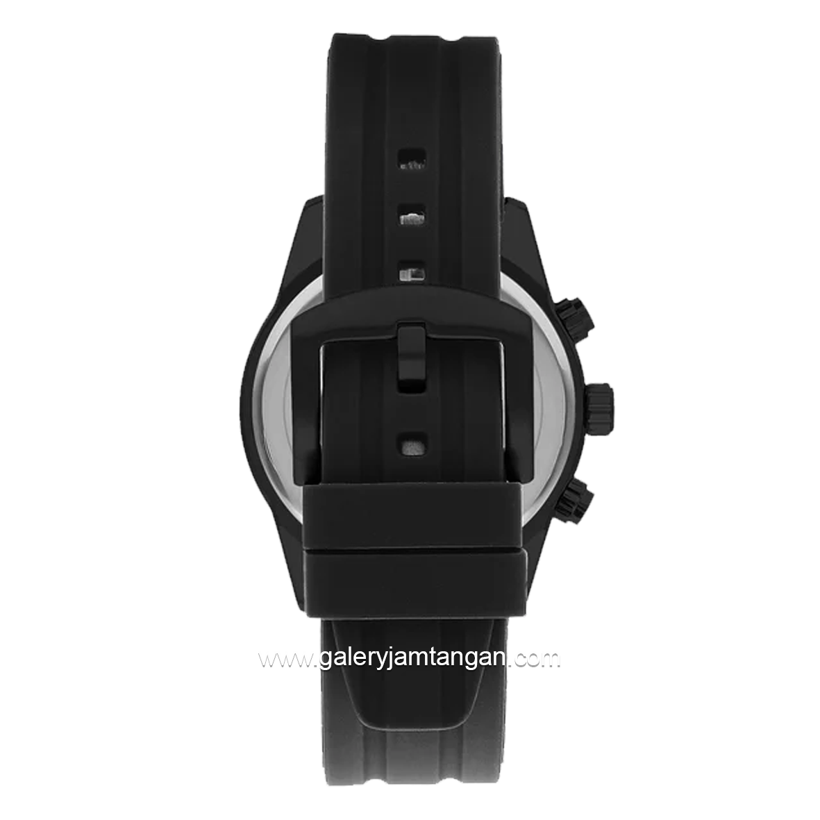 LEE COOPER LC07628.651 Movement Watch Black Silicone Strap