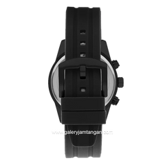 LEE COOPER LC07628.651 Movement Watch Black Silicone Strap