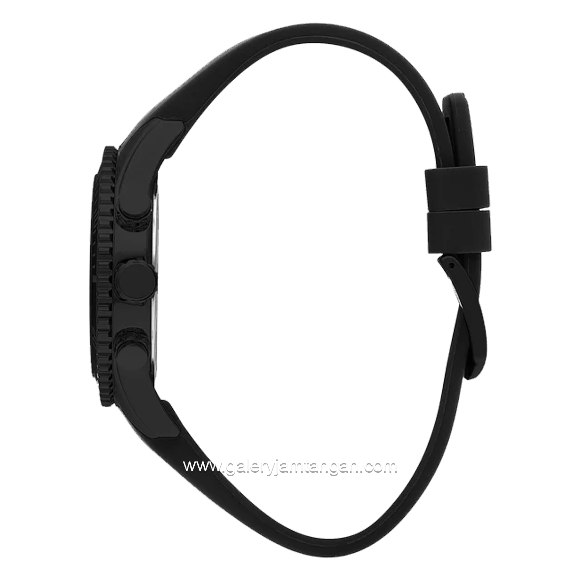 LEE COOPER LC07628.651 Movement Watch Black Silicone Strap