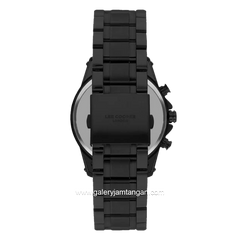 LEE COOPER LC07637.670 Black Dial Green Stainless Steel