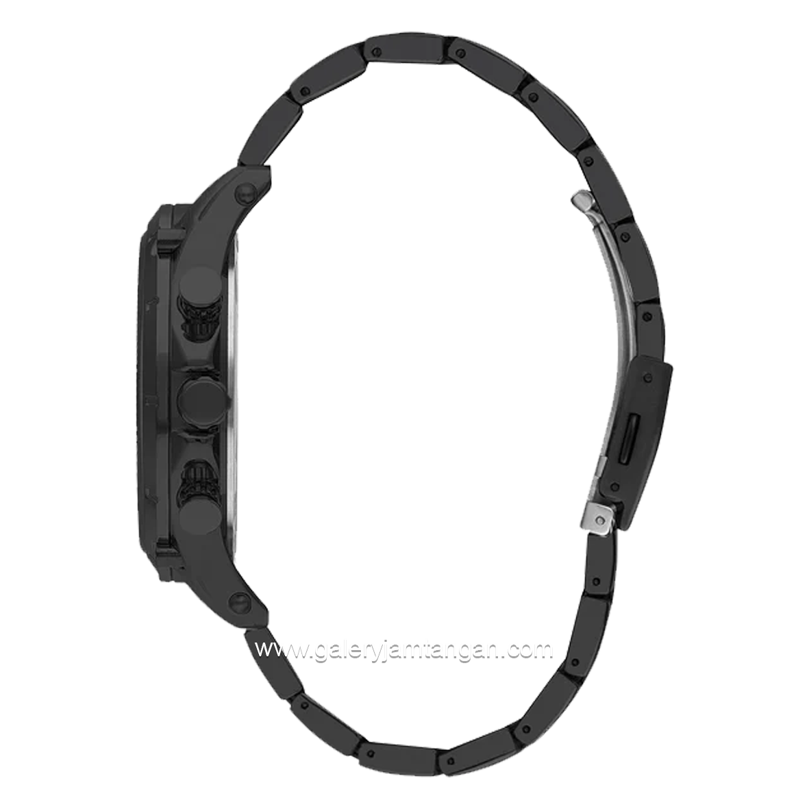 LEE COOPER LC07637.670 Black Dial Green Stainless Steel