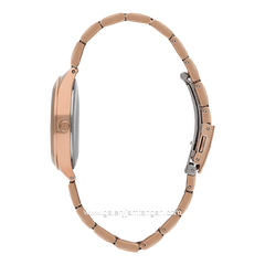 LEE COOPER LC07643.430 Rosegold Dial Silver Stainless Steel