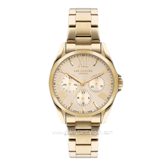 LEE COOPER LC07685.110 Women's Watches Gold Stainless Steel
