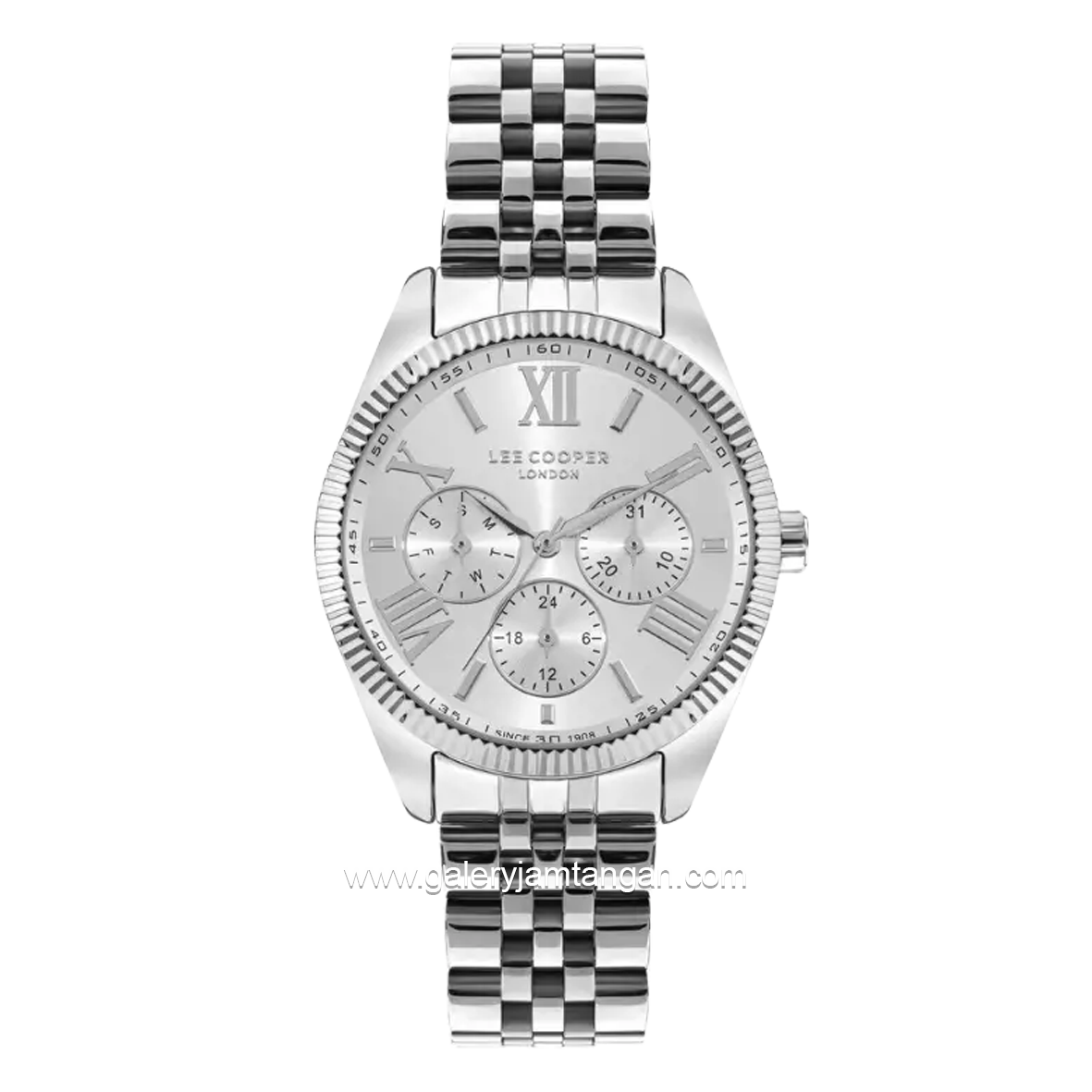 LEE COOPER LC07811.330 Multifunction Occasion Silver Stainless Steel