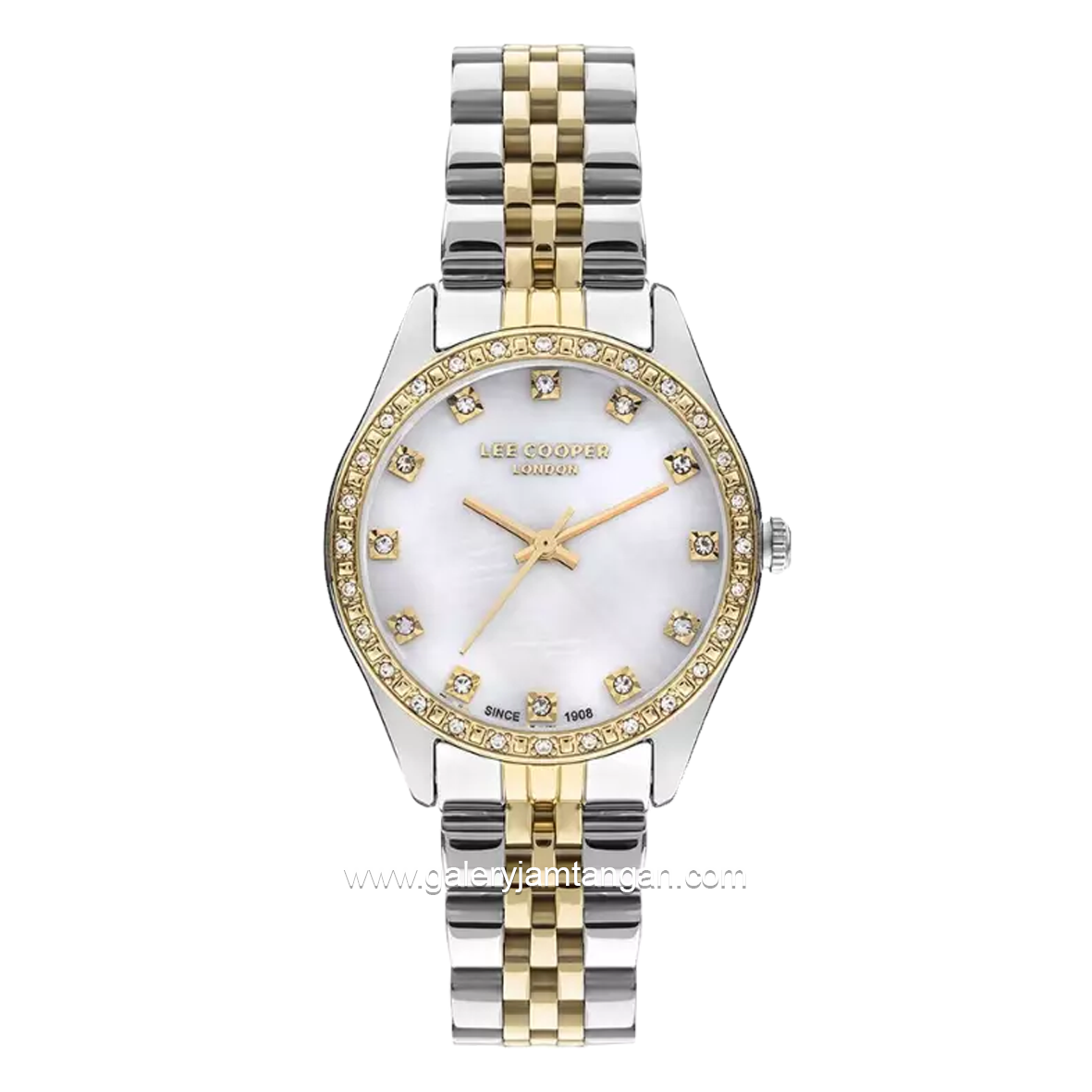 LEE COOPER LC07818.220 Multifunction Silver Gold Stainless Steel
