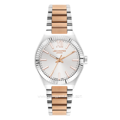 LEE COOPER LC07970.530 3 Hands Silver Rosegold Stainless Steel