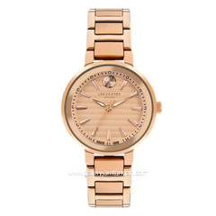 LEE COOPER LC07972.410 3 Hands Full Rosegold Stainless Steel