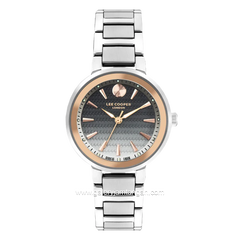 LEE COOPER LC07972.530 3 Hands Silver Rosegold Stainless Steel