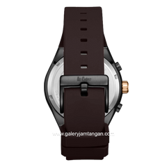 LEE COOPER LC08063.061 Chronograph Brown Black Rubber Strap