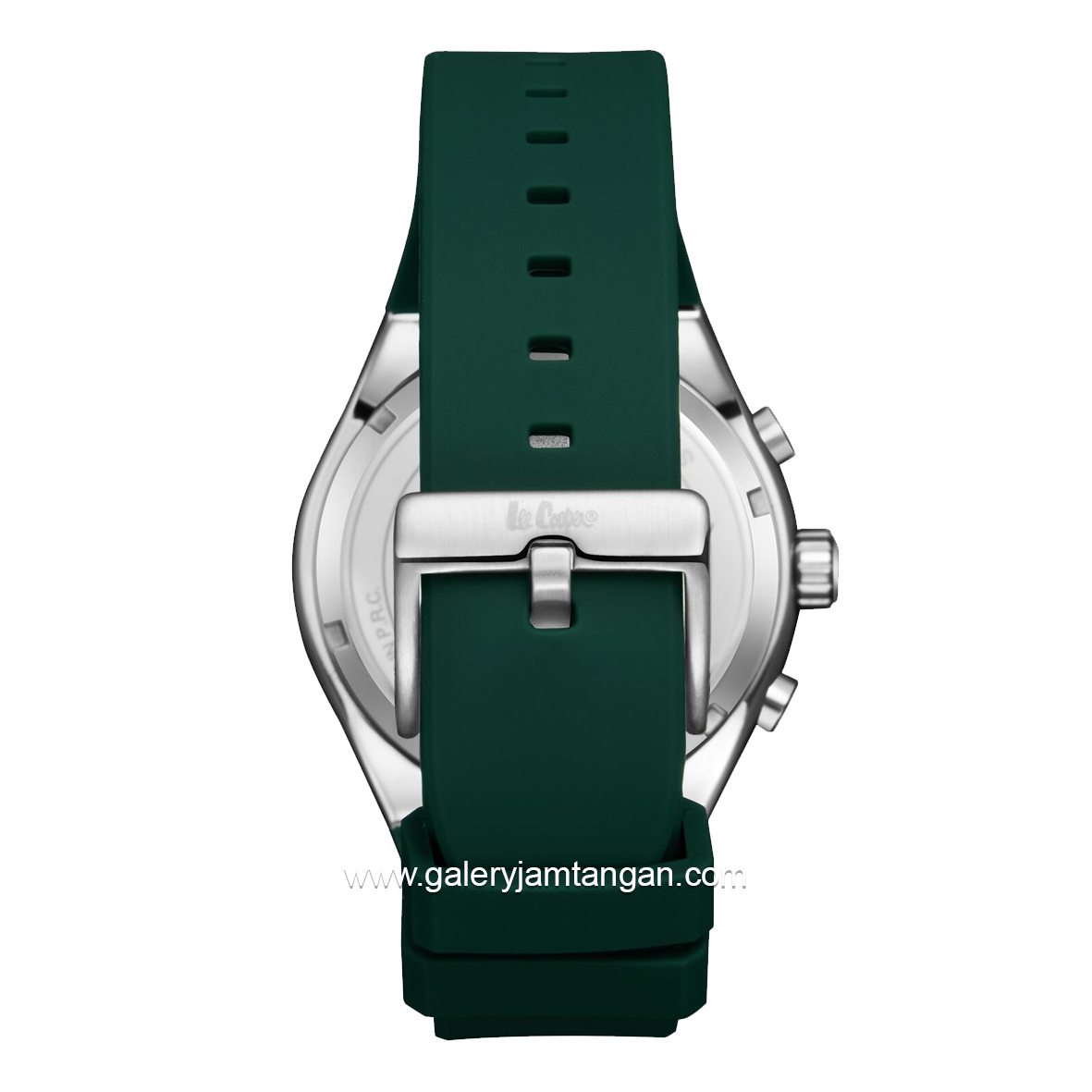 LEE COOPER LC08063.377 Green Silver Silicone Strap