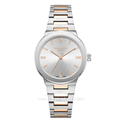 LEE COOPER LC08133.530 Women's Watches Silver Rosegold Stainless Steel