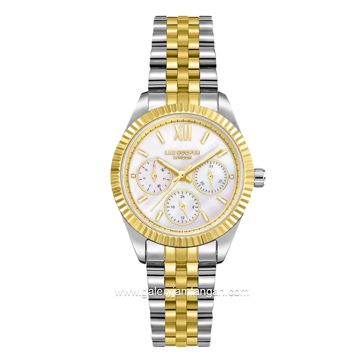 LEE COOPER LC08148.220 Silver Gold Stainless Steel