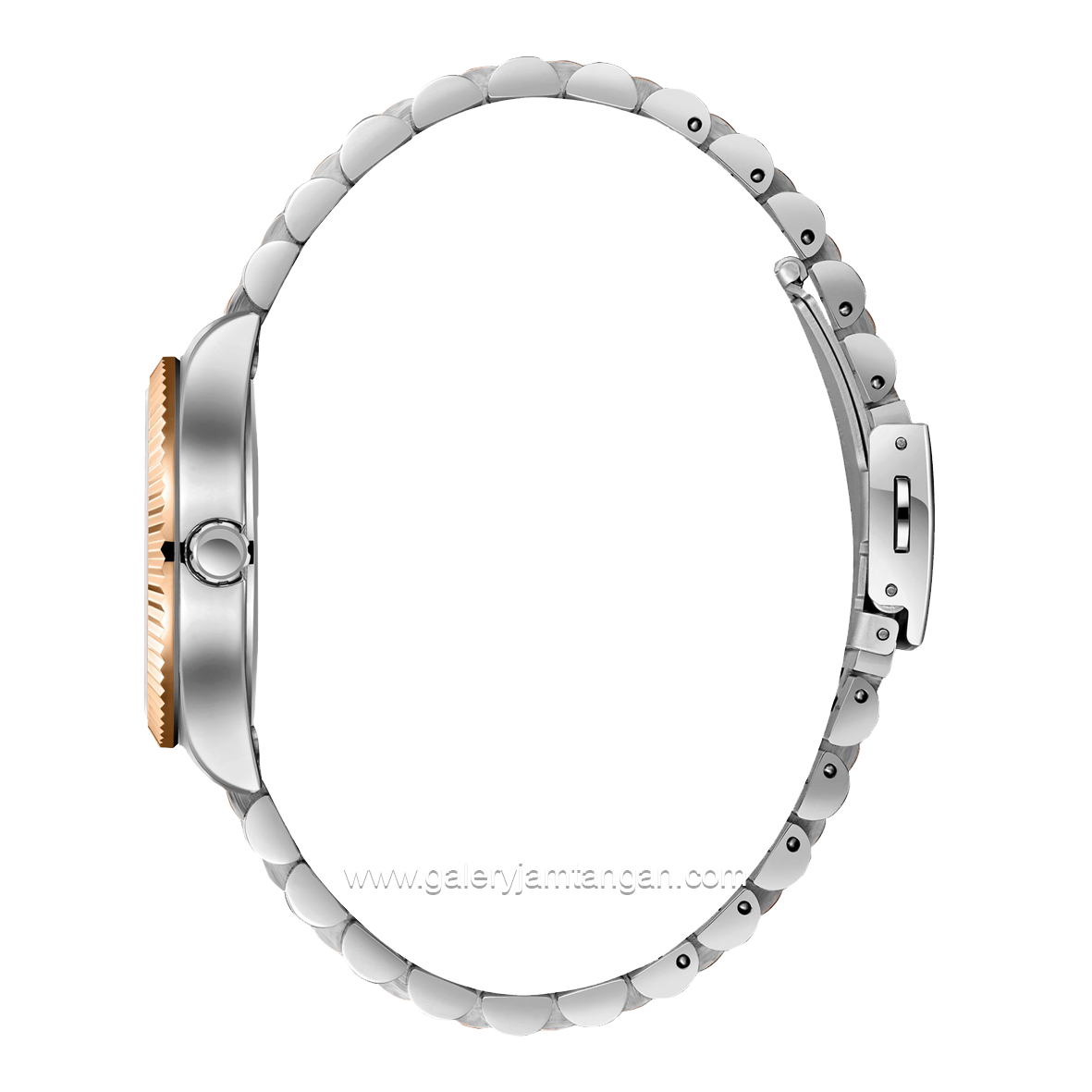 LEE COOPER LC08148.520 Silver Rosegold Stainless Steel