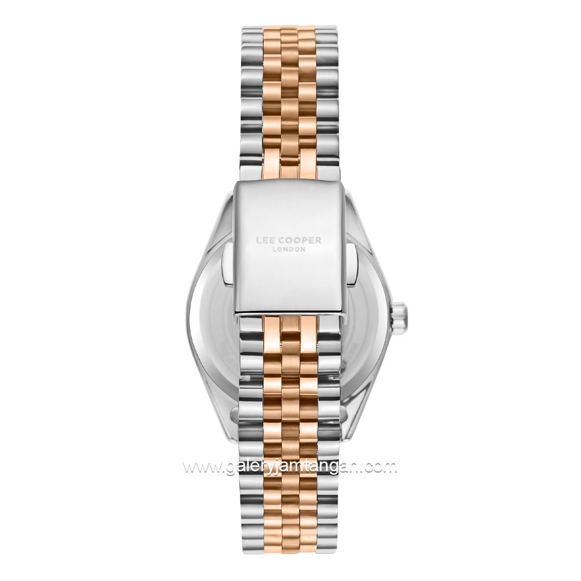 LEE COOPER LC08148.520 Silver Rosegold Stainless Steel