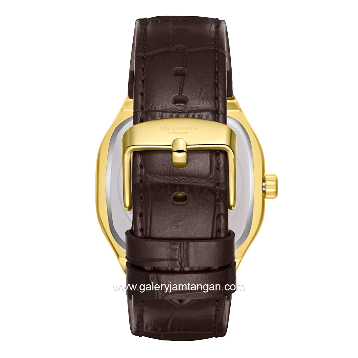 LEE COOPER LC08179.133 Brown Gold Leather Strap