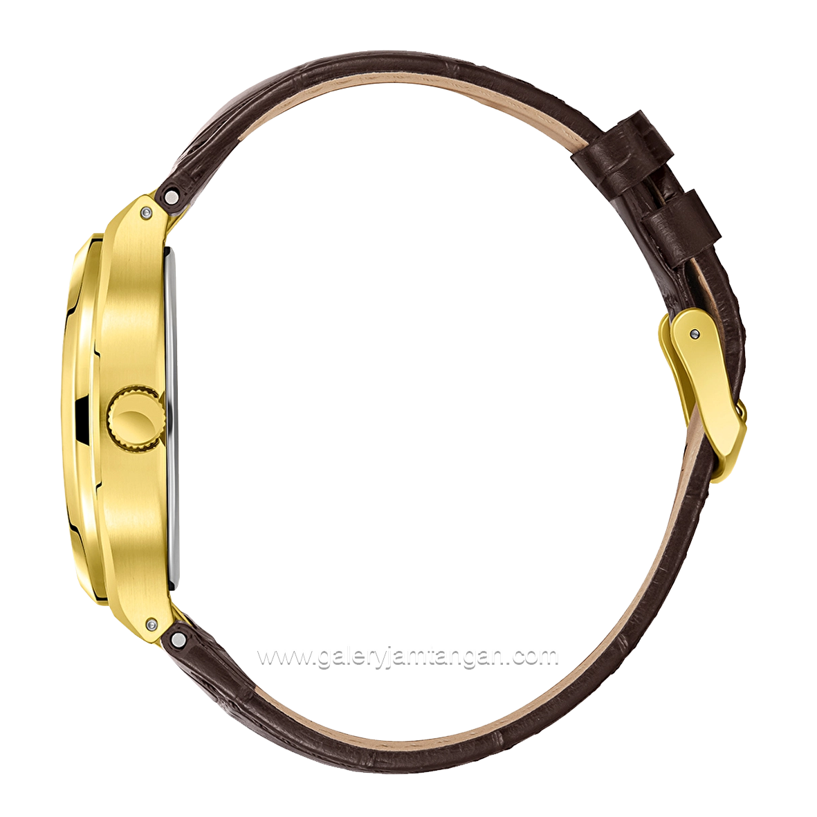 LEE COOPER LC08179.133 Brown Gold Leather Strap