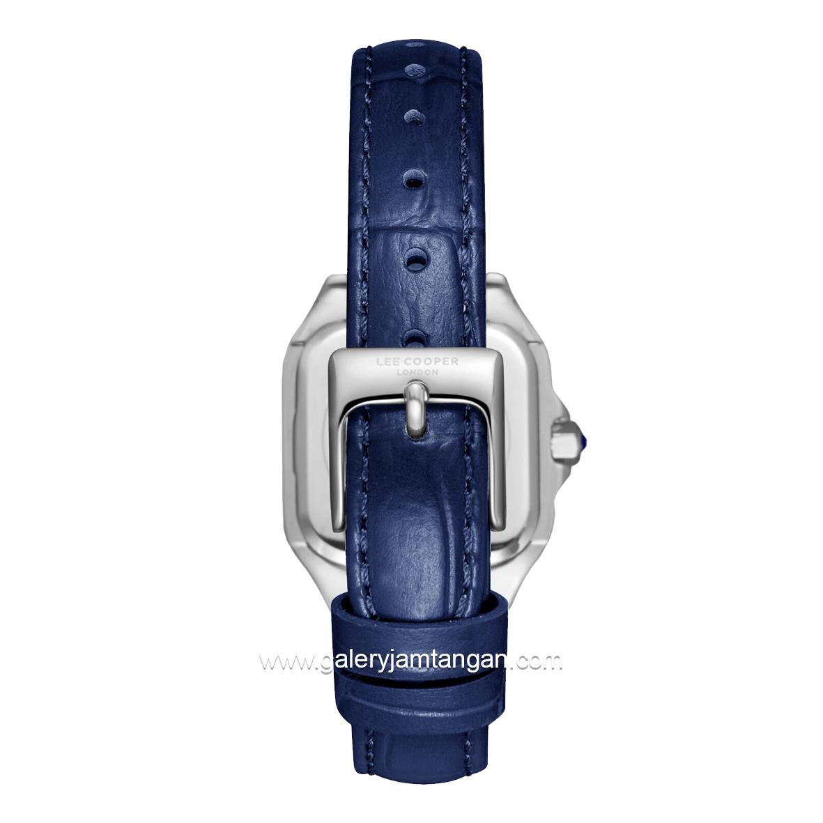 LEE COOPER LC08191.539 Women's Watches Navy Rosegold Leather Strap