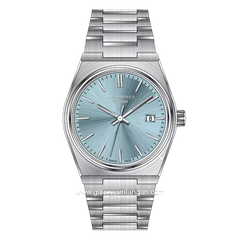 LEE COOPER LC08195.530 Silver Dial Blue Stainless Steel