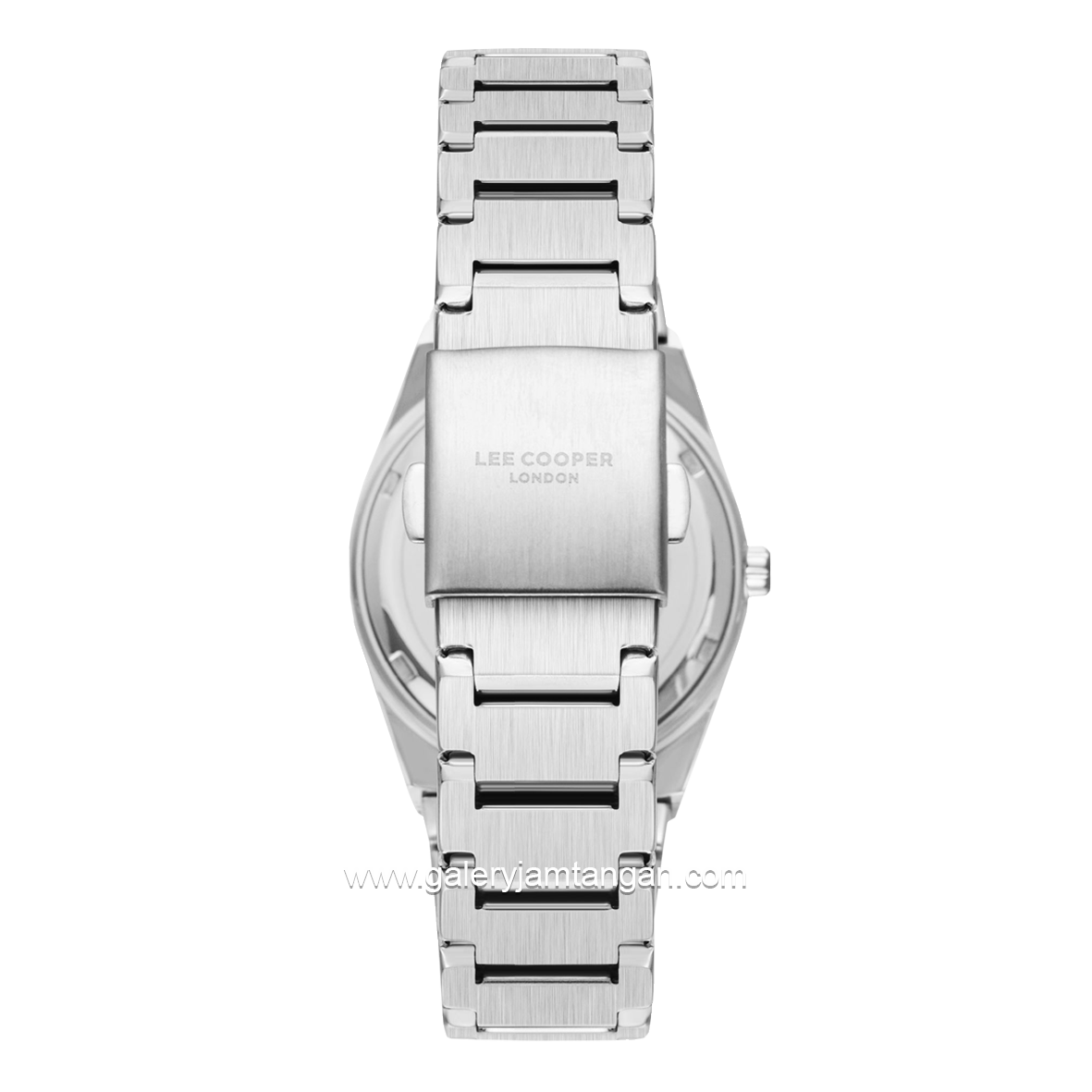 LEE COOPER LC08195.530 Silver Dial Blue Stainless Steel