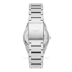 LEE COOPER LC08195.530 Silver Dial Blue Stainless Steel