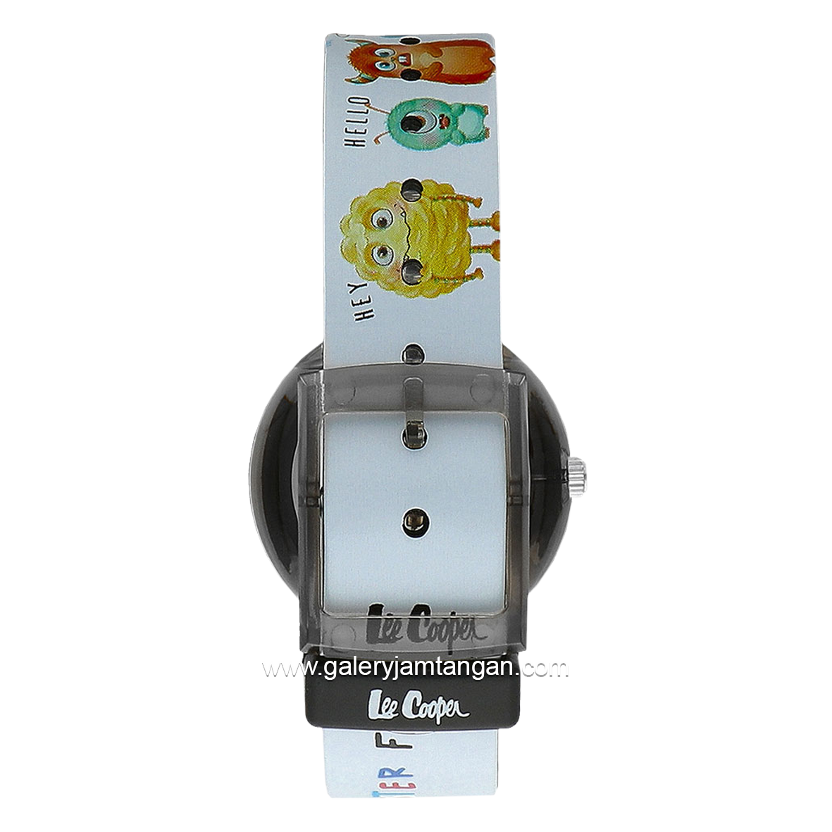 LEE COOPER LC.K.4.633 Kid's Watches White Black Rubber Strap