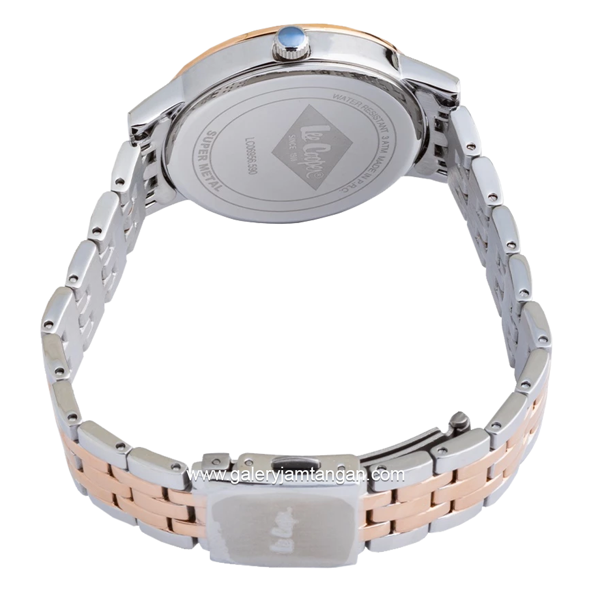 LEE COOPER LC06956.590 Silver Rosegold Stainless Steel