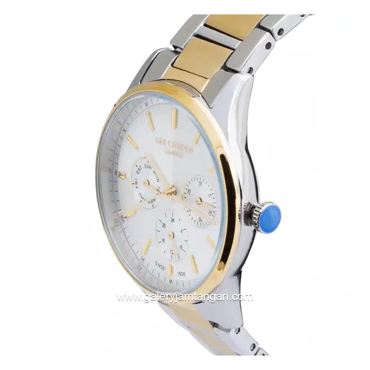 LEE COOPER LC07024.230 Multifunction Silver Gold Stainless Steel