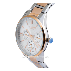 LEE COOPER LC07024.530 Silver Rosegold Stainless Steel