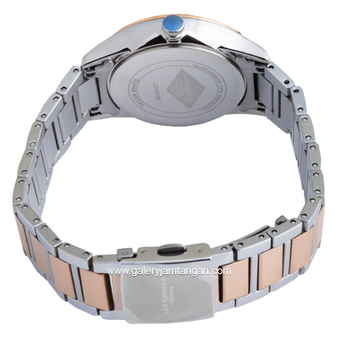 LEE COOPER LC07024.530 Silver Rosegold Stainless Steel