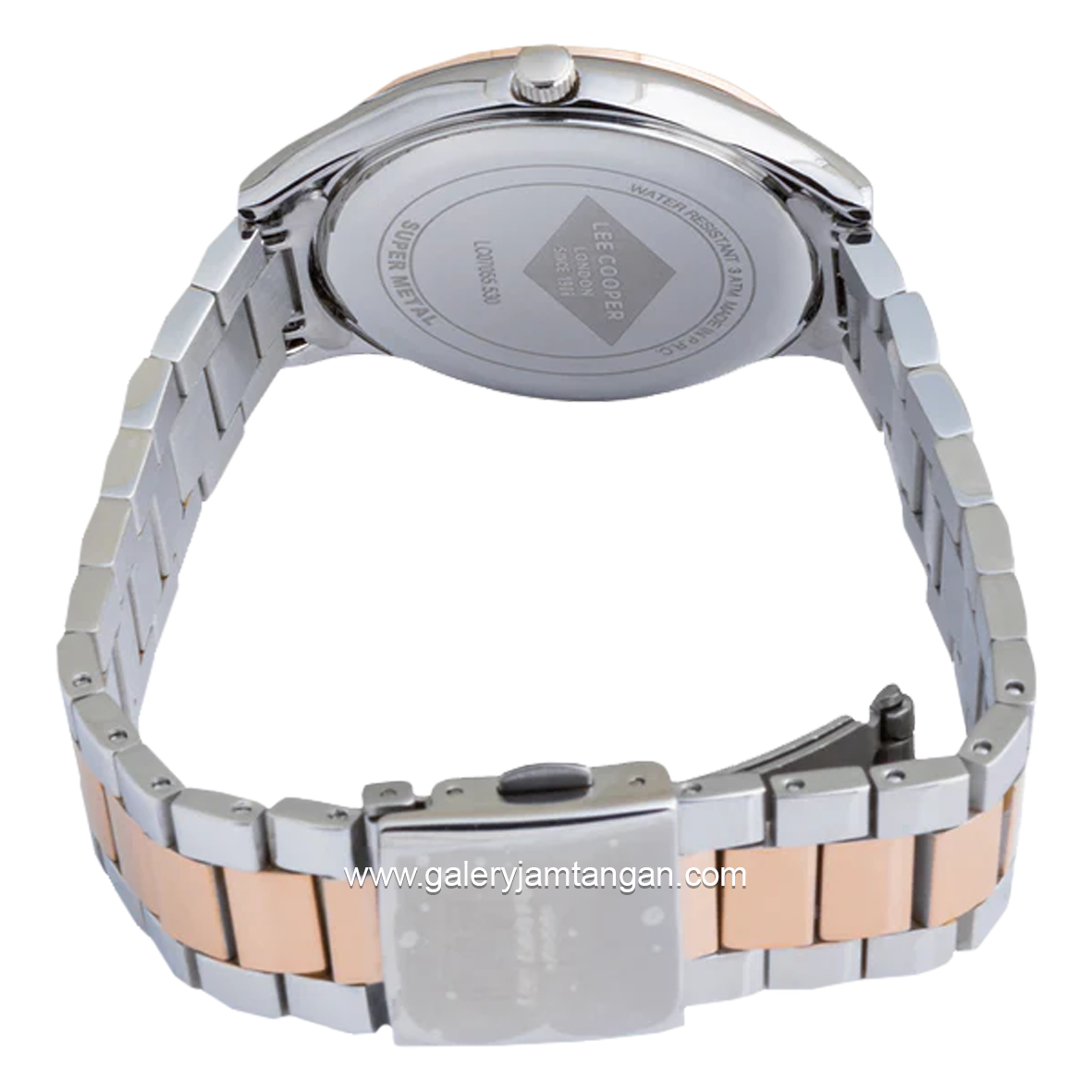 LEE COOPER LC07025.530 Silver Rosegold Stainless Steel