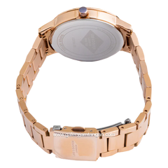 LEE COOPER LC07045.420 Rosegold Dial White Stainless Steel