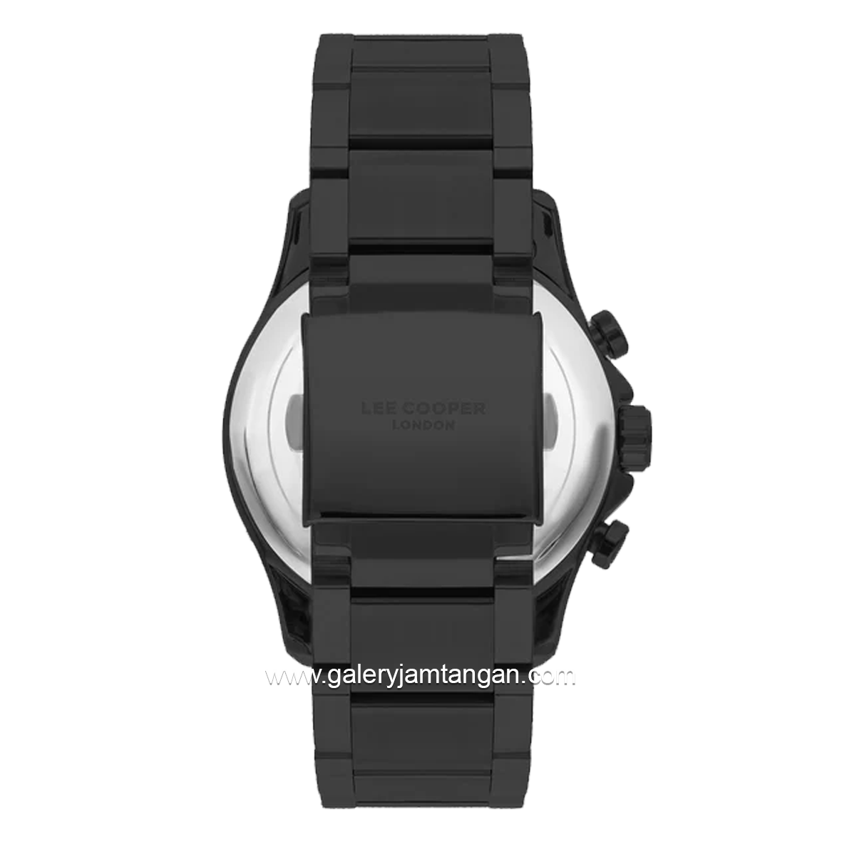 LEE COOPER LC07167.650 Black Dial Blue Stainless Steel