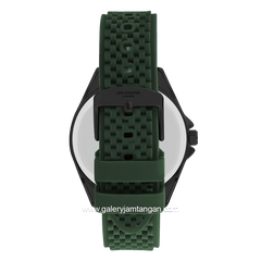 LEE COOPER LC07361.677 Green Black Rubber Strap