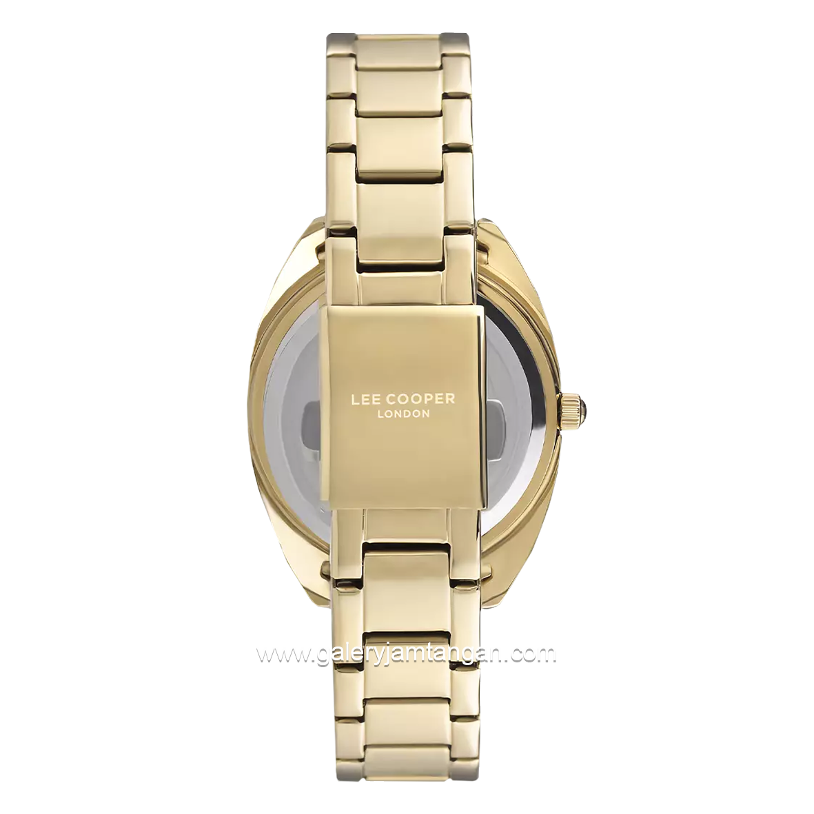 LEE COOPER LC07408.110 Gold Dial White Stainless Steel