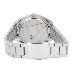 LEE COOPER LC07408.330 Silver Dial White Stainless Steel