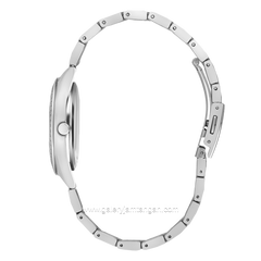 LEE COOPER LC07408.330 Silver Dial White Stainless Steel