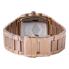 LEE COOPER LC07422.490 Rosegold Dial Blue Stainless Steel