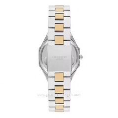 LEE COOPER LC07599.230 Women's Watch Silver Gold Stainless Steel