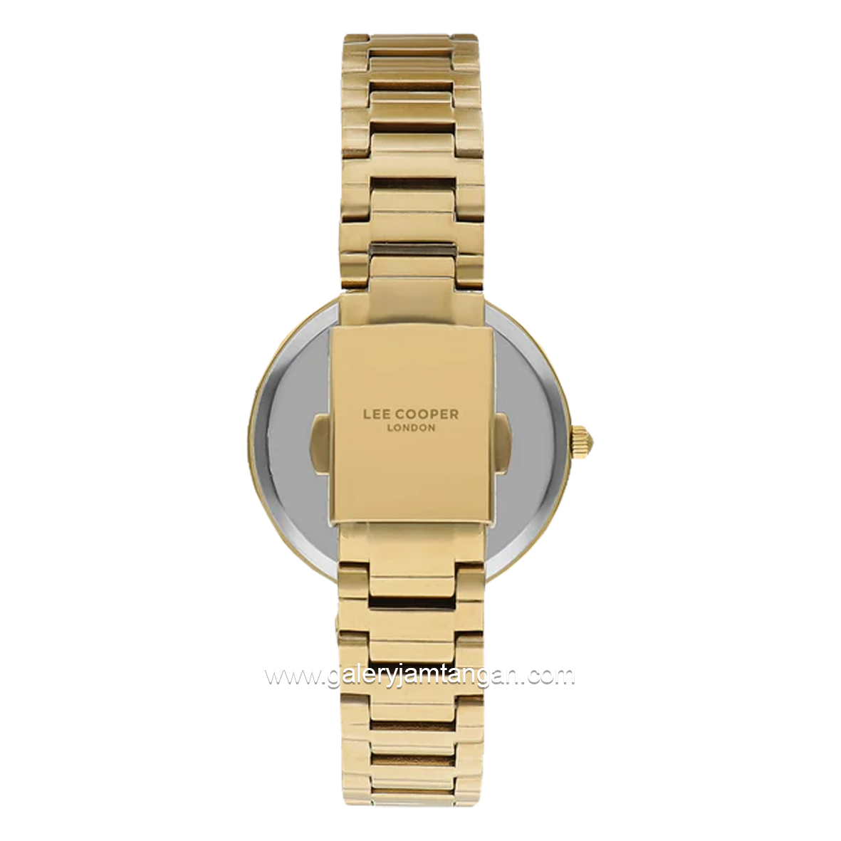 LEE COOPER LC07711.270 Gold Dial Green Stainless Steel